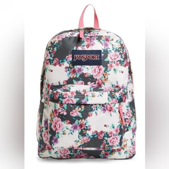 Jansport Bags Jansport Roses Floral Superbreak Backpack Poshmark